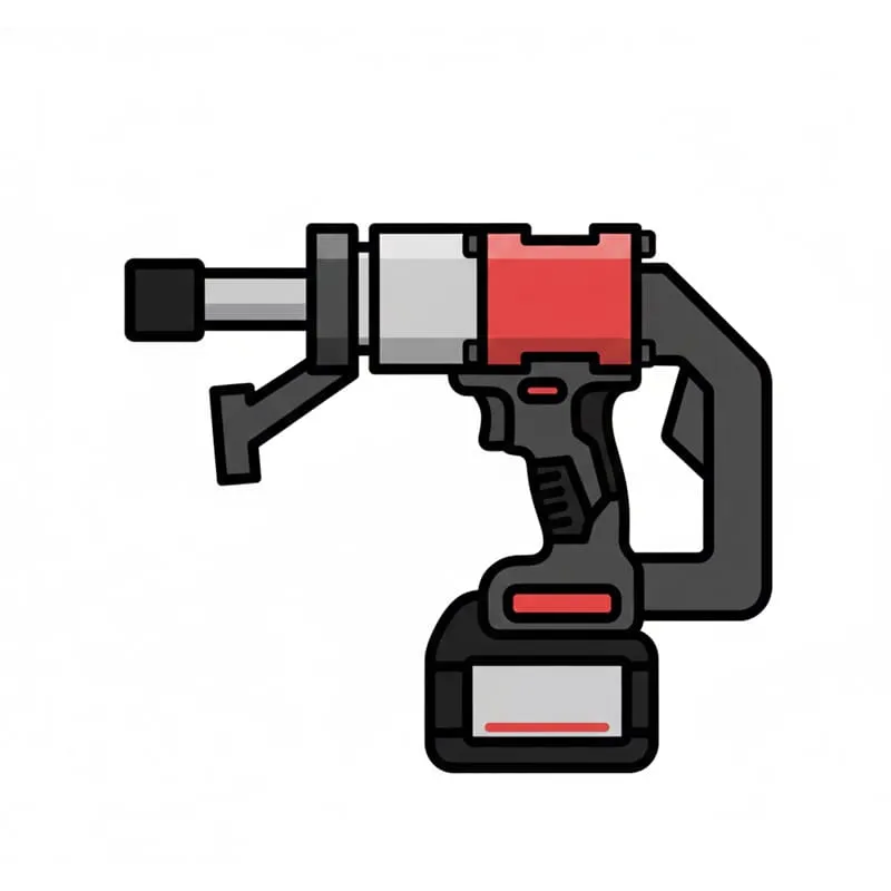 Battery torque controlled wrench